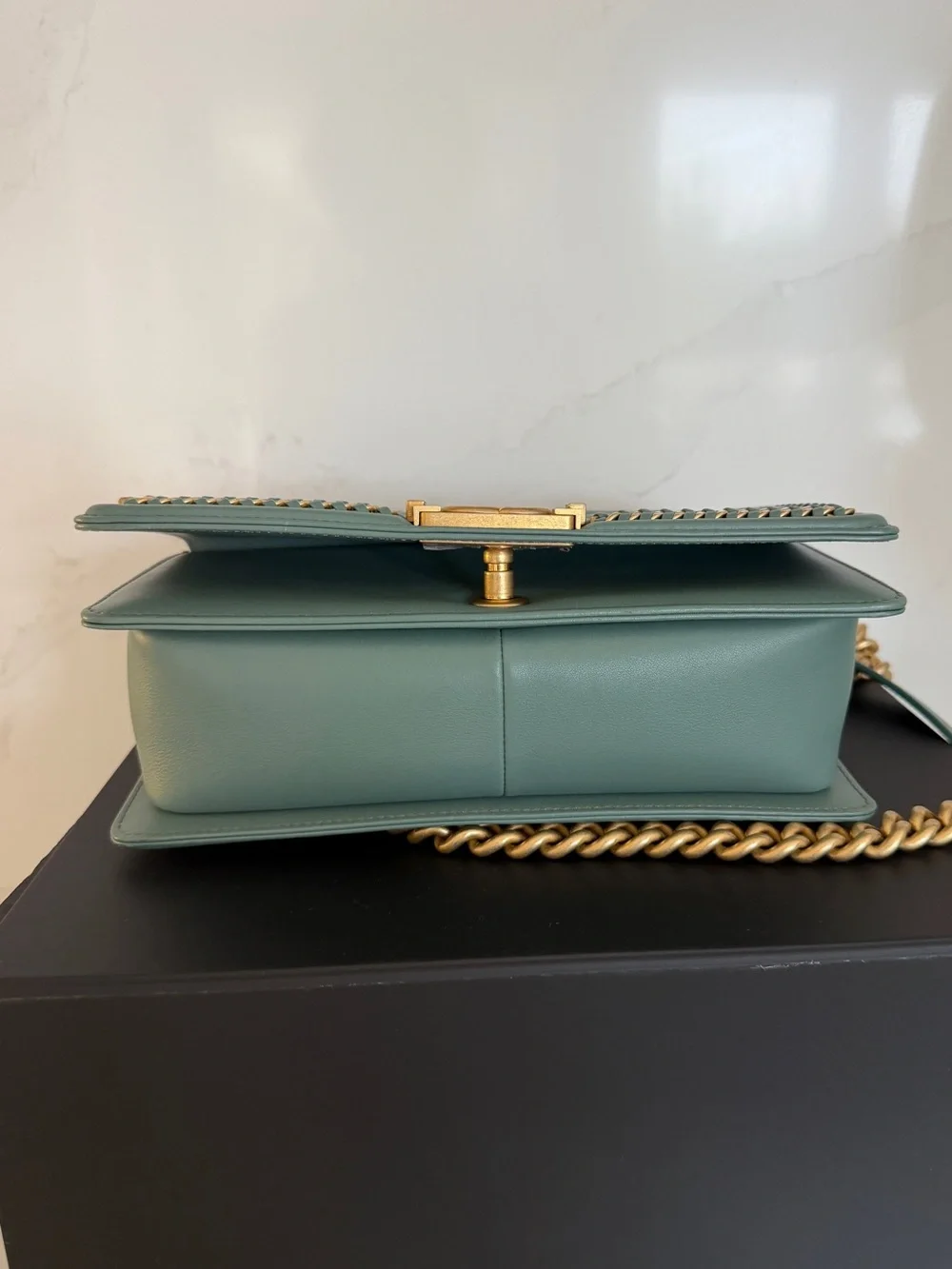CHANEL Top Handle Boy Bag